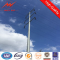 Steel Utility Pole para línea de transmisión eléctrica de 110kv